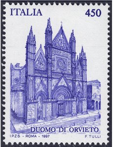 ITALY 1997 Orvieto Cathedral MNH**