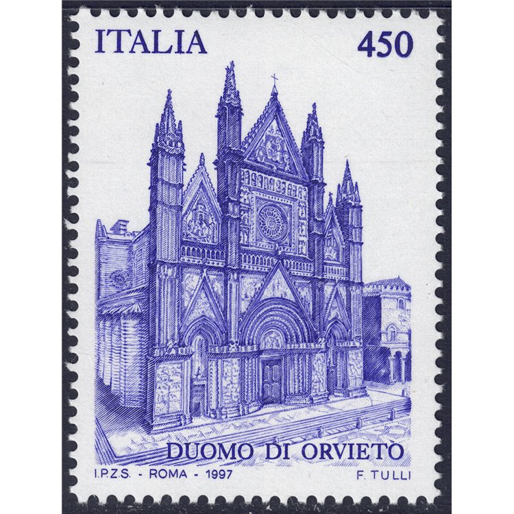 ITALIA 1997 Duomo di Orvieto MNH**