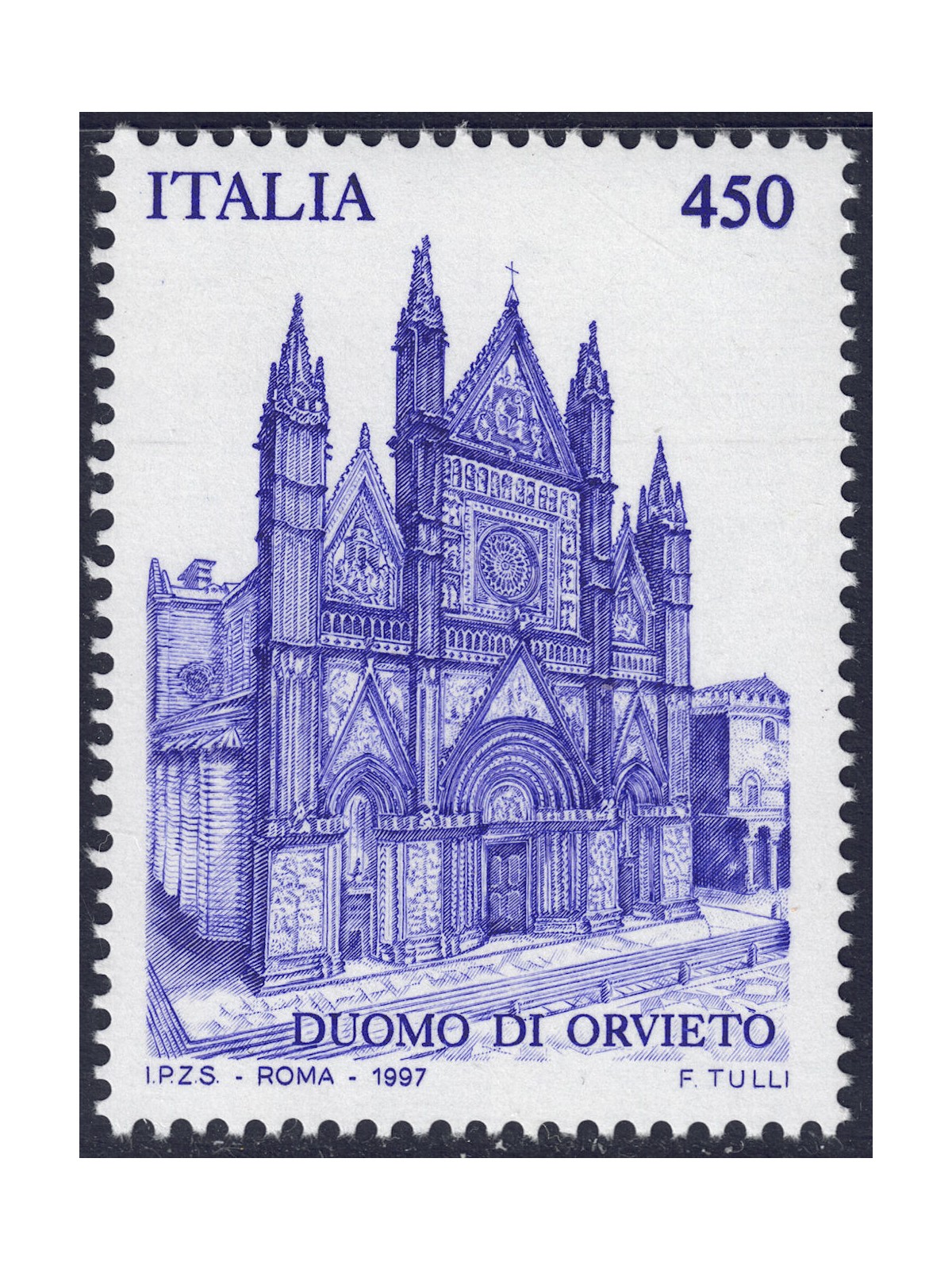 ITALY 1997 Orvieto Cathedral MNH**