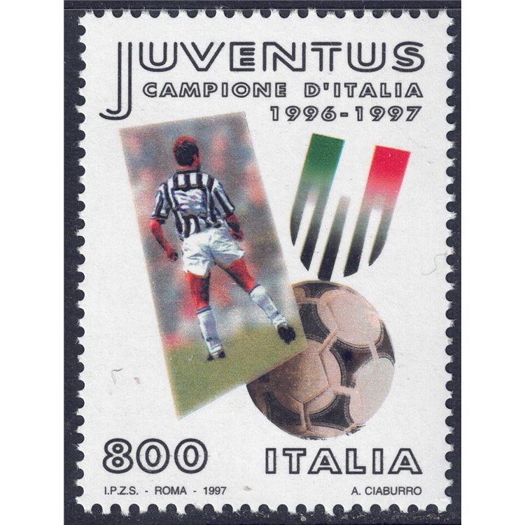 ITALY 1997 Juventus champions MNH**