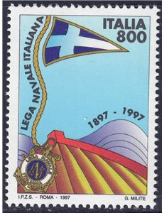ITALIA 1997 Lega Navale Italiana MNH**