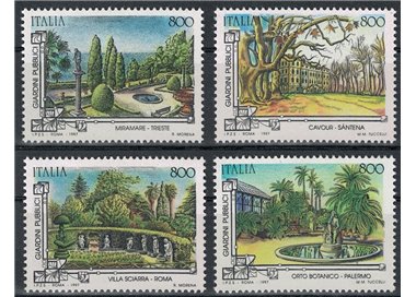 ITALIA 1997 Giardini storici 4v MNH**