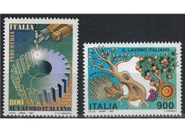 ITALY 1997 Italian Labour 2v MNH**