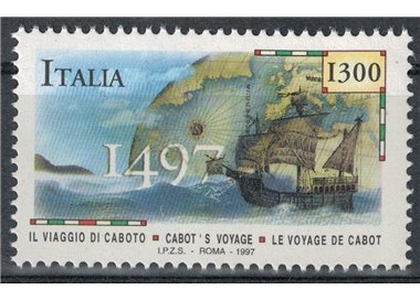 ITALIA 1997 Giovanni Caboto MNH**