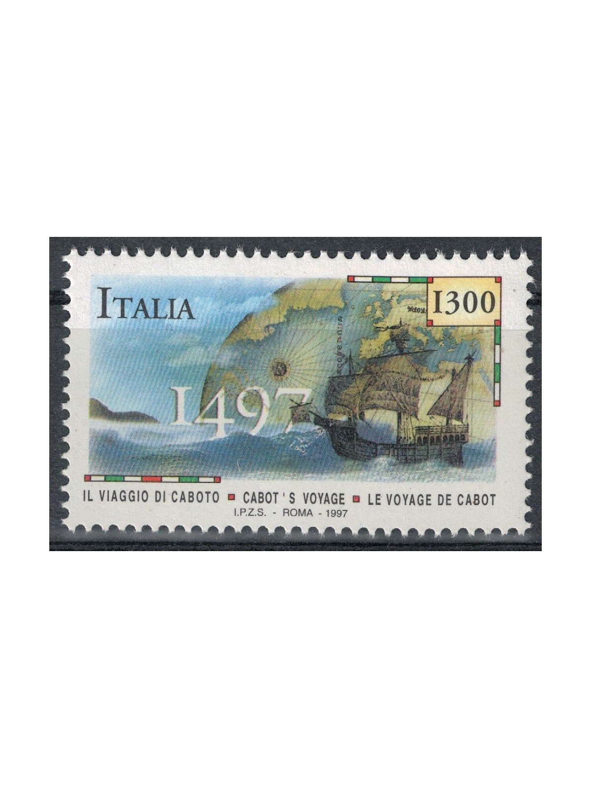 ITALY 1997 Giovanni Caboto MNH**