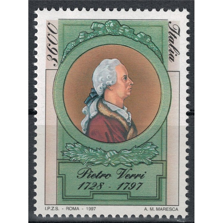 ITALY 1997 Pietro Verri MNH**