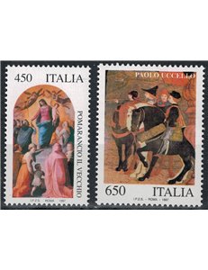 ITALIA 1997 Patrimonio artistico 2v MNH**