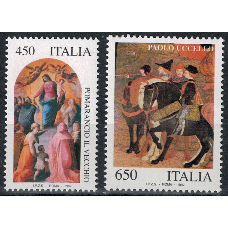 ITALY 1997 Artistic Heritage 2v MNH**