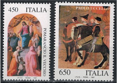 ITALY 1997 Artistic Heritage 2v MNH**