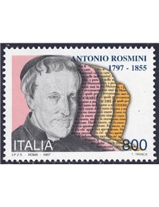 ITALIA 1997 Antonio Rosmini MNH**
