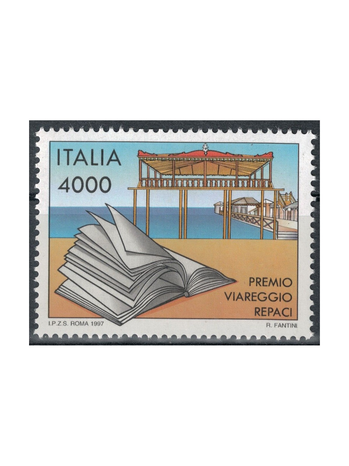 ITALY 1997 Viareggio-Repaci Prize MNH**