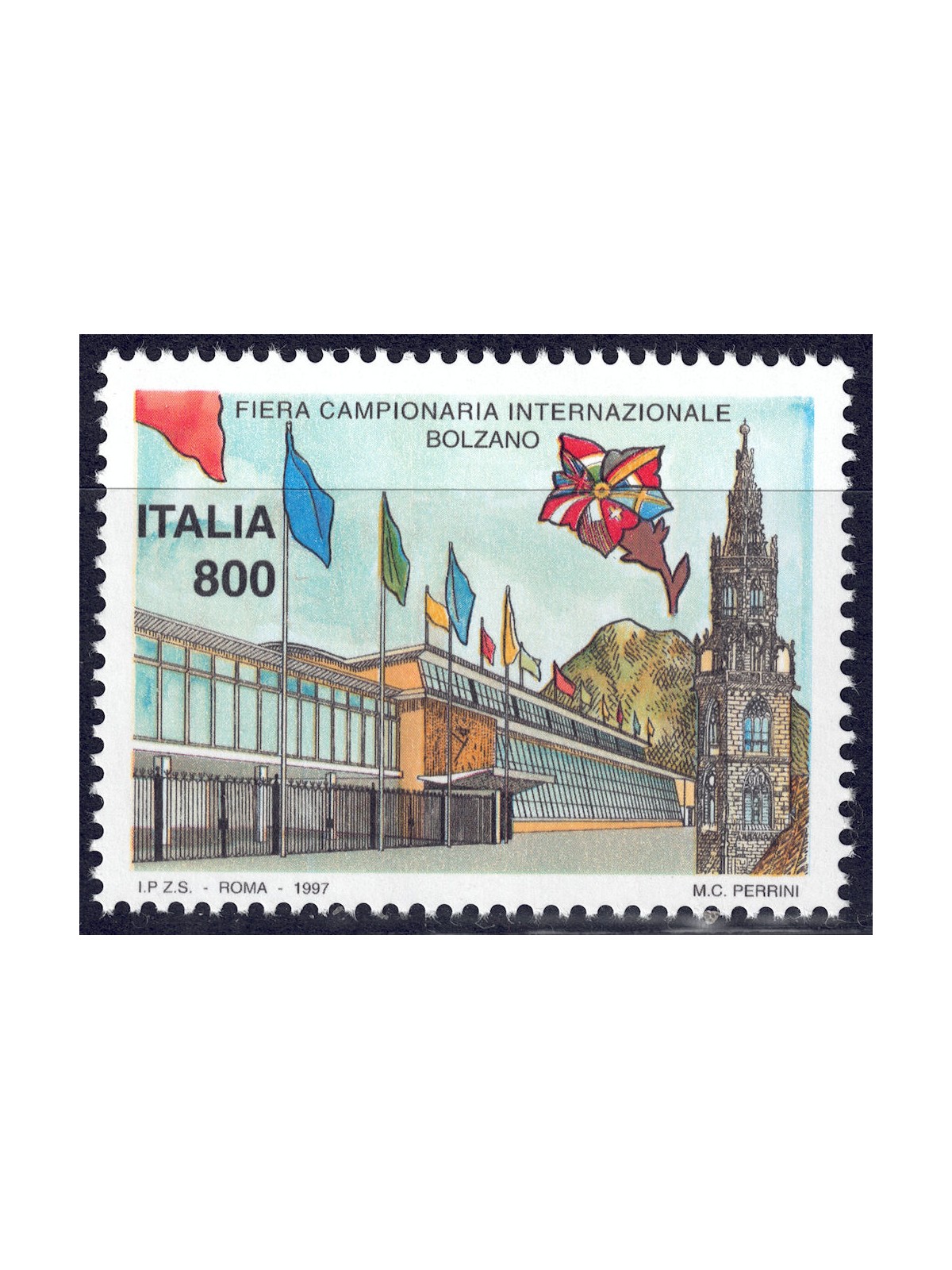 ITALIA 1997 Fiera di Bolzano MNH**