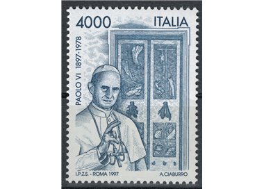 ITALIA 1997 Papa Paolo VI MNH**