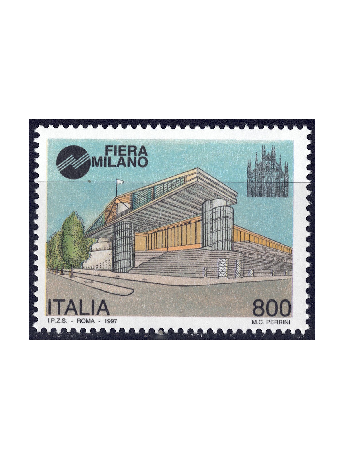 ITALIA 1997 Fiera di Milano MNH**