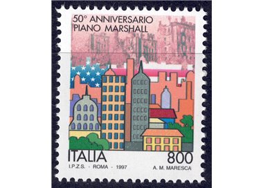 ITALY 1997 Marshall Plan MNH**