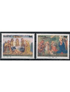 ITALIA 1997 Natale 2v MNH**