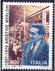ITALIA 1997 Aristide Merloni MNH**