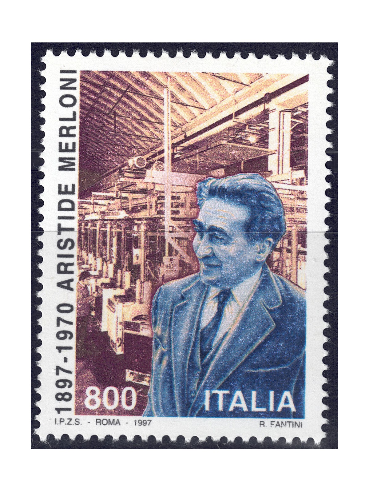 ITALIA 1997 Aristide Merloni MNH**