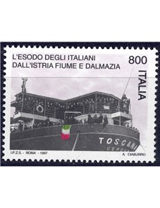 ITALIA 1997 Esodo italiano MNH**