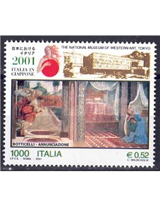 ITALIA 2001 Italia in Giappone MNH**