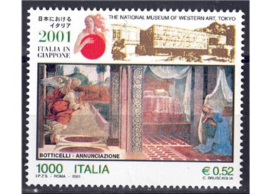 ITALIA 2001 Italia in Giappone MNH**