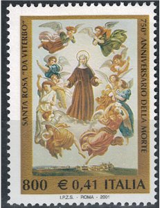 ITALY 2001 Saint Rose of Viterbo MNH**