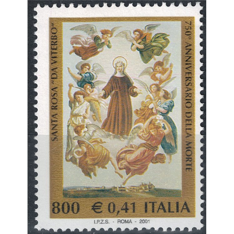 ITALY 2001 Saint Rose of Viterbo MNH**