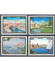 ITALIA 2001 Turismo 4v MNH**