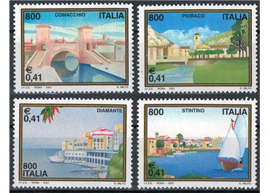 ITALIA 2001 Turismo 4v MNH**