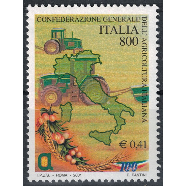 ITALY 2001 Agricultural Confederation MNH**