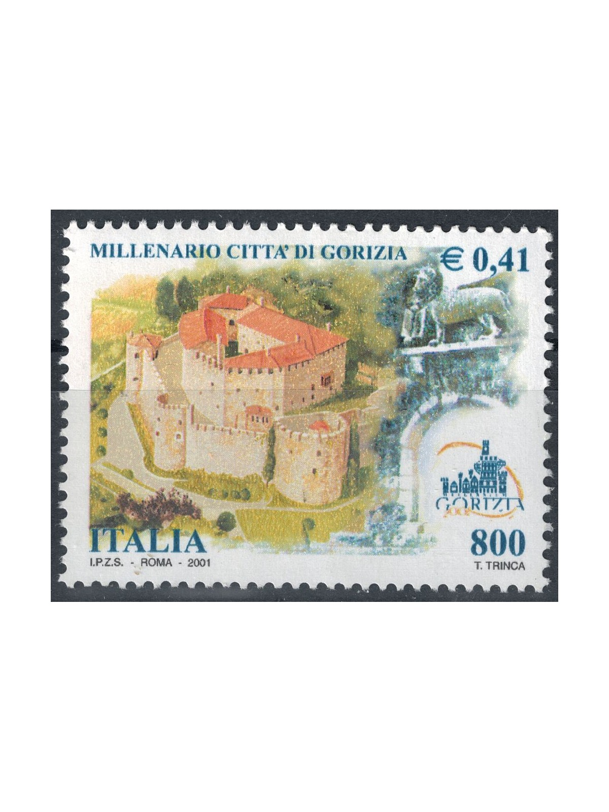 ITALY 2001 Gorizia Castle MNH**