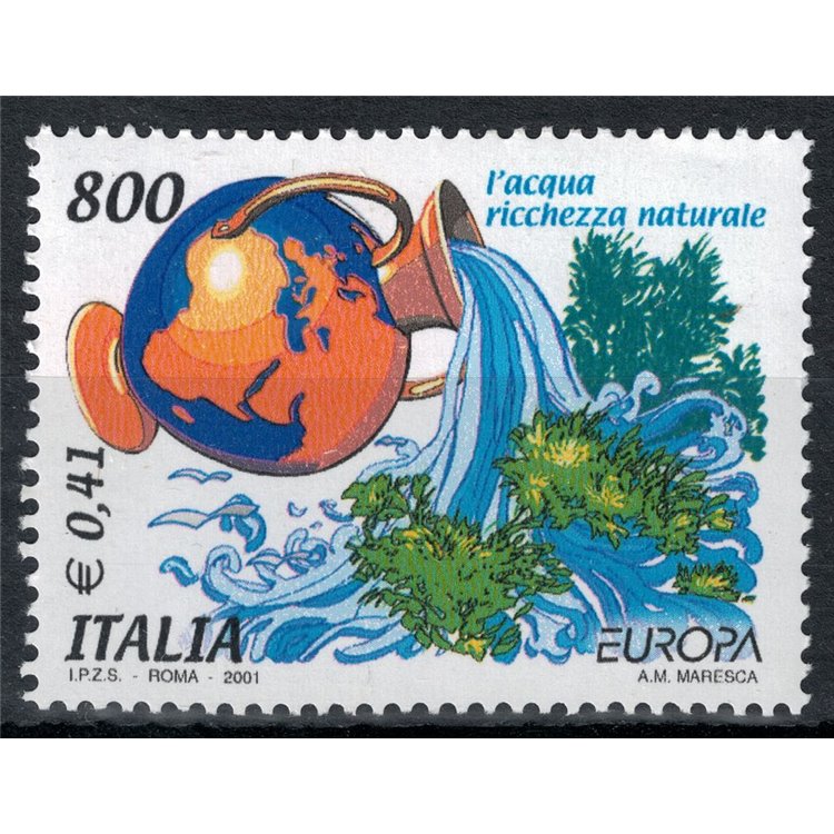 ITALY 2001 Europe MNH**