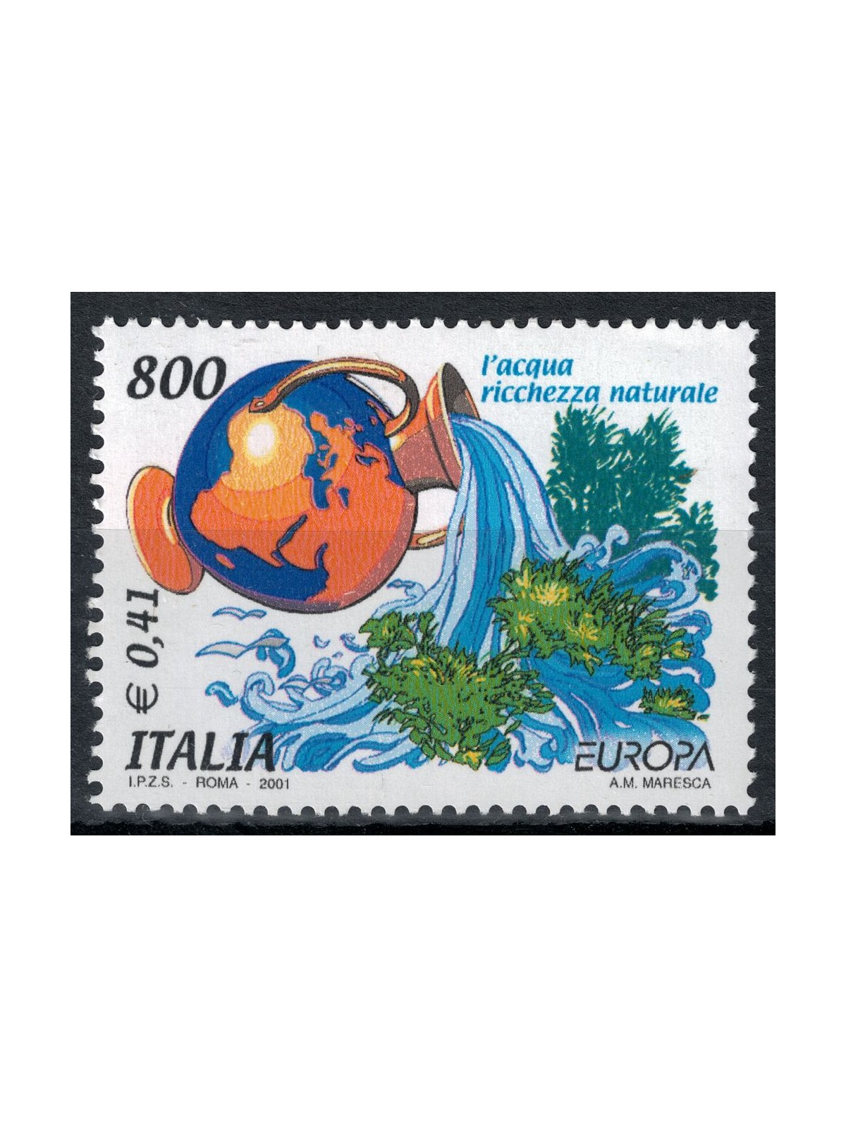 ITALY 2001 Europe MNH**