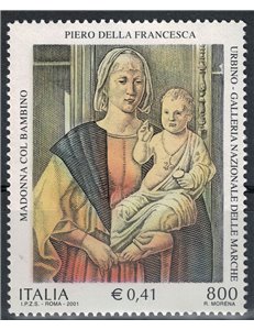 ITALY 2001 Piero della Francesca MNH**