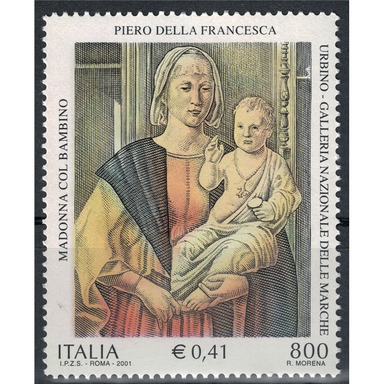 ITALY 2001 Piero della Francesca MNH**