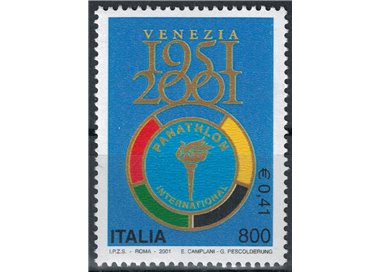 ITALY 2001 Panathlon International MNH**