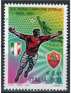 ITALY 2001 Rome, Champion of Italy MNH**