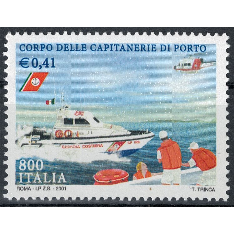 ITALIA 2001 Capitanerie di porto MNH**