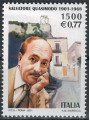 ITALY 2001 Salvatore Quasimodo MNH**