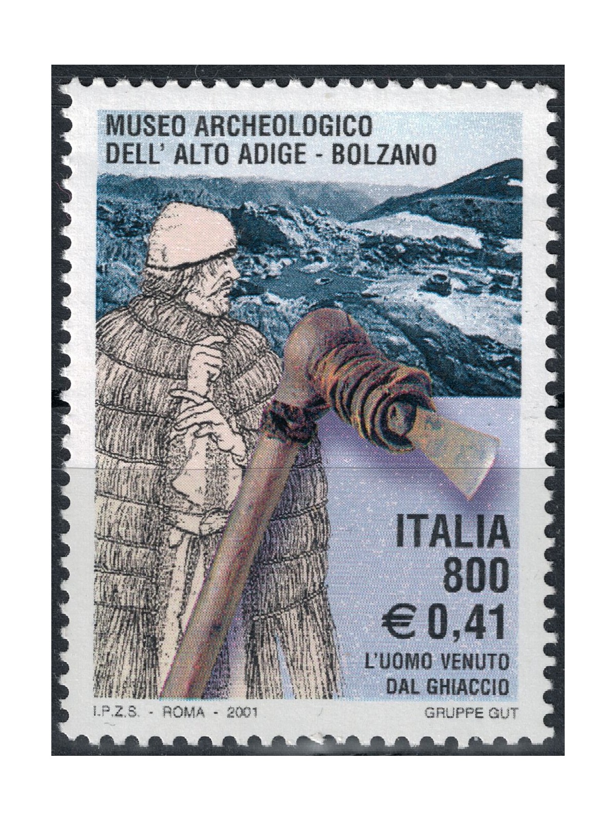 ITALY 2001 Archaeological Museum MNH**