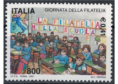 ITALY 2001 Philately Day MNH**