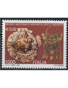 ITALIA 2001 Museo di Taranto MNH**