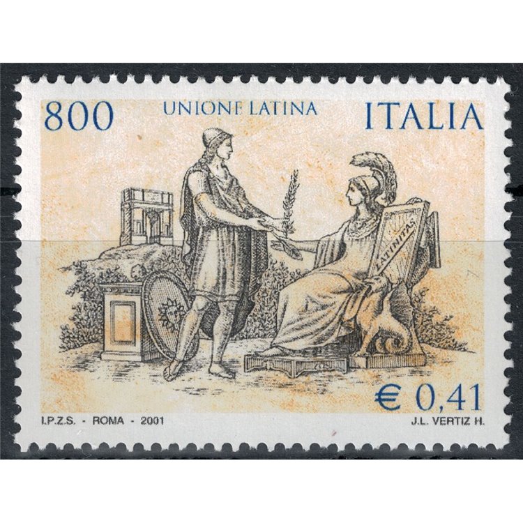 ITALIA 2001 Unione Latina MNH**