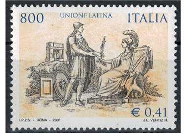 ITALIA 2001 Unione Latina MNH**