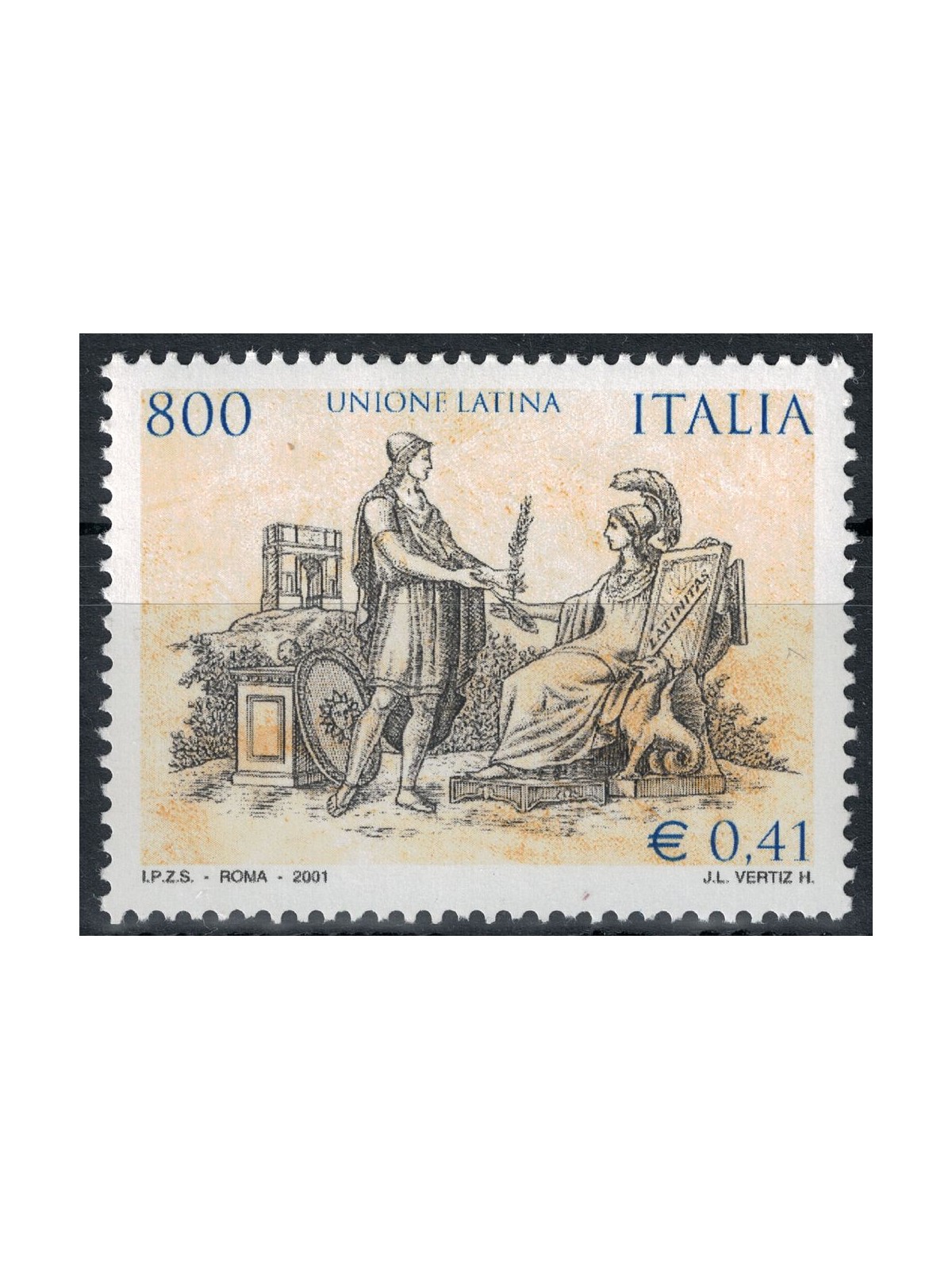 ITALIA 2001 Unione Latina MNH**