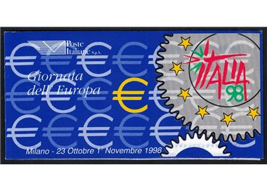 ITALIA 1998 Giornata dell'Europa LB MNH**