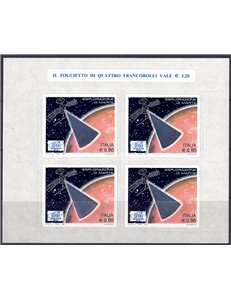 ITALIA 2005 Esplorazione di Marte BF MNH**