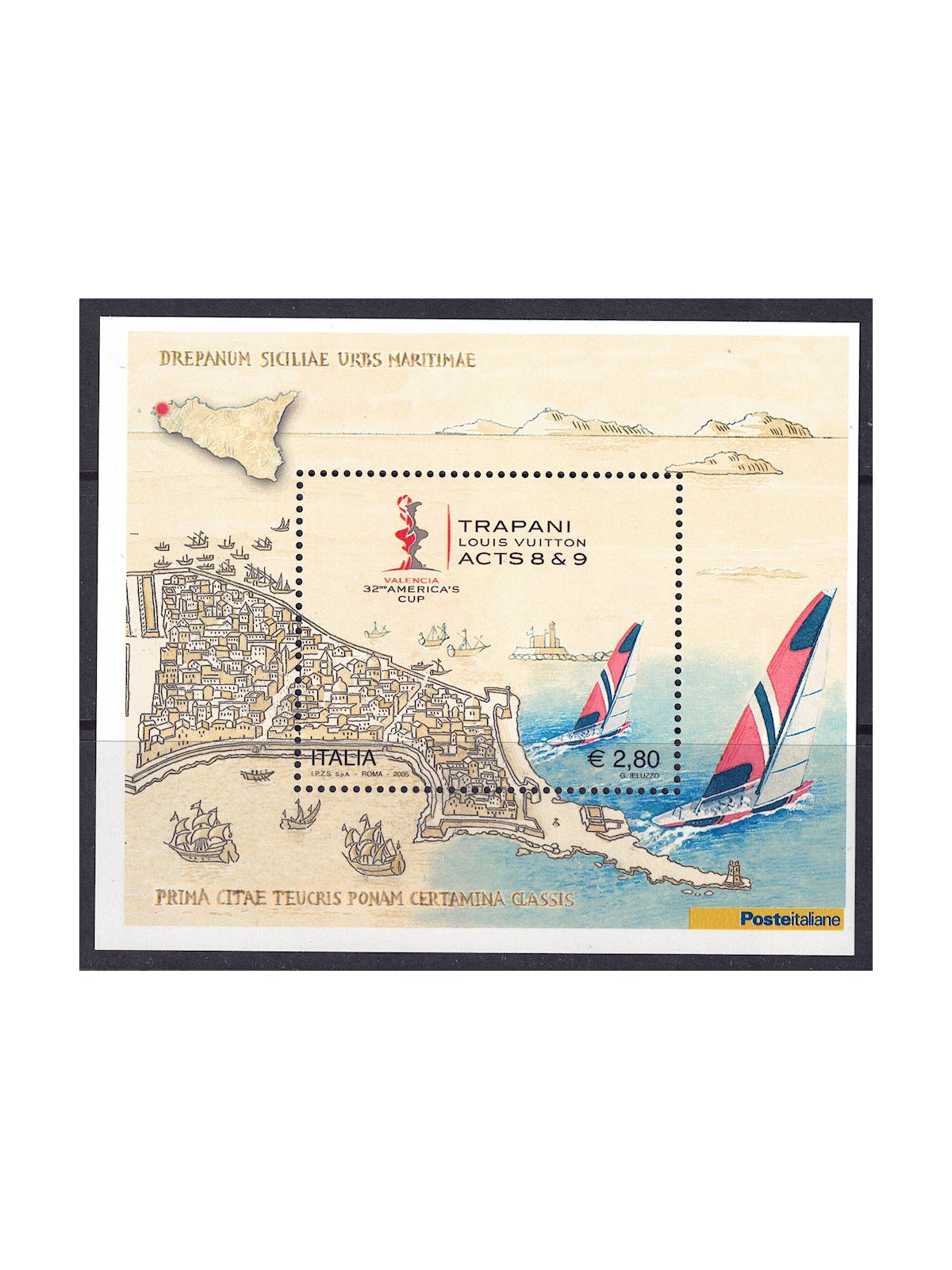 ITALY 2005 America's Cup s/s MNH**