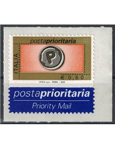 ITALIA 2004 Posta Prioritaria € 0,60 A MNH**