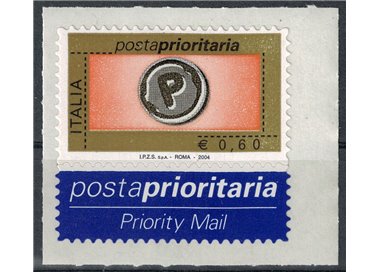 ITALY 2004 Priority Mail € 0.60 A MNH**